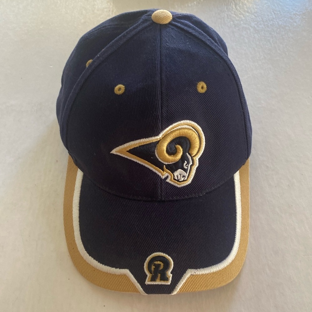 NFL St. Louis Rams Rare Navy/Gold Hat One Size